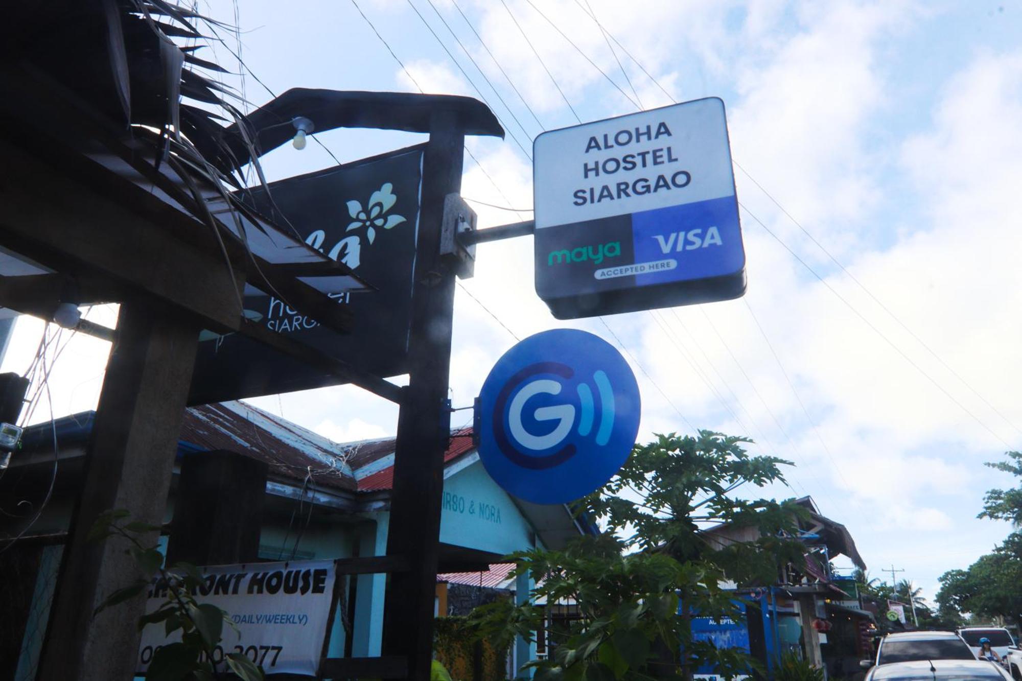 Aloha Hostel Siargao General Luna  Eksteriør billede